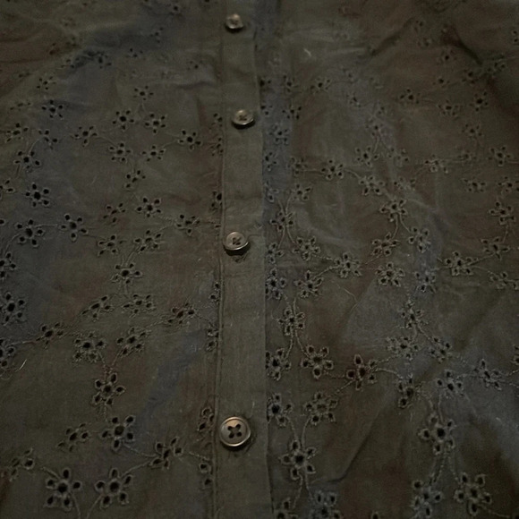 New Free People Black Blouse - Picture 3 of 5